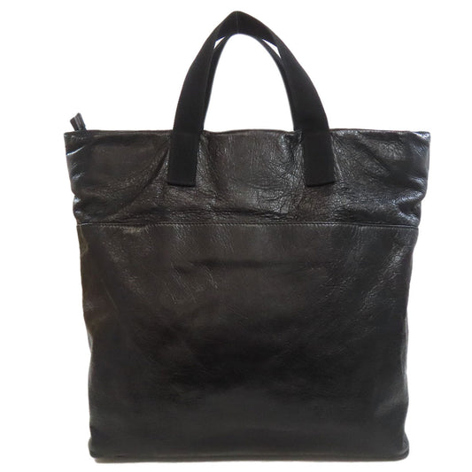 BALENCIAGA Handbag 638804 leather black Explorer 2WAY