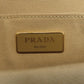 PRADA Handbag canvas beige Canapa mini 2 WAY Women Used Authentic