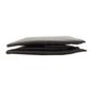 SAINT LAURENT Bifold Wallet leather black logo Women Used Authentic