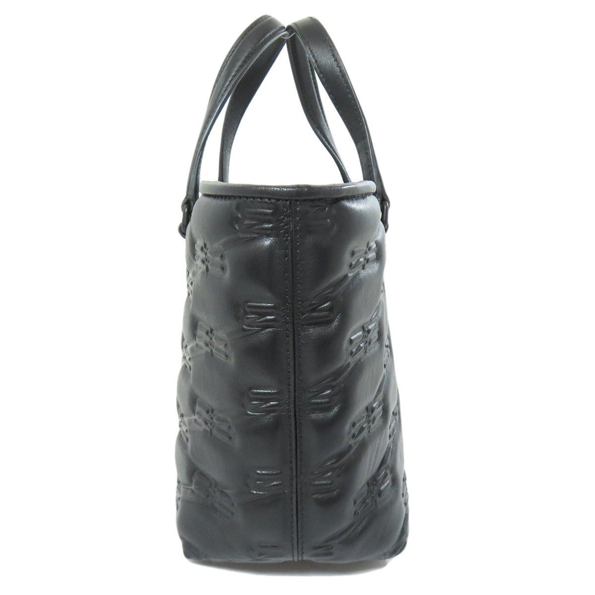 BALENCIAGA Handbag 702699 Calfskin black BB 2WAY