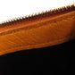 BALENCIAGA Handbag 339933 Calfskin Brown Navy Hippo S Women Used Authentic