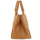 BALENCIAGA Handbag 339933 Calfskin Brown Navy Hippo S Women Used Authentic
