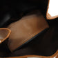 BALENCIAGA Handbag 339933 Calfskin Brown Navy Hippo S Women Used Authentic