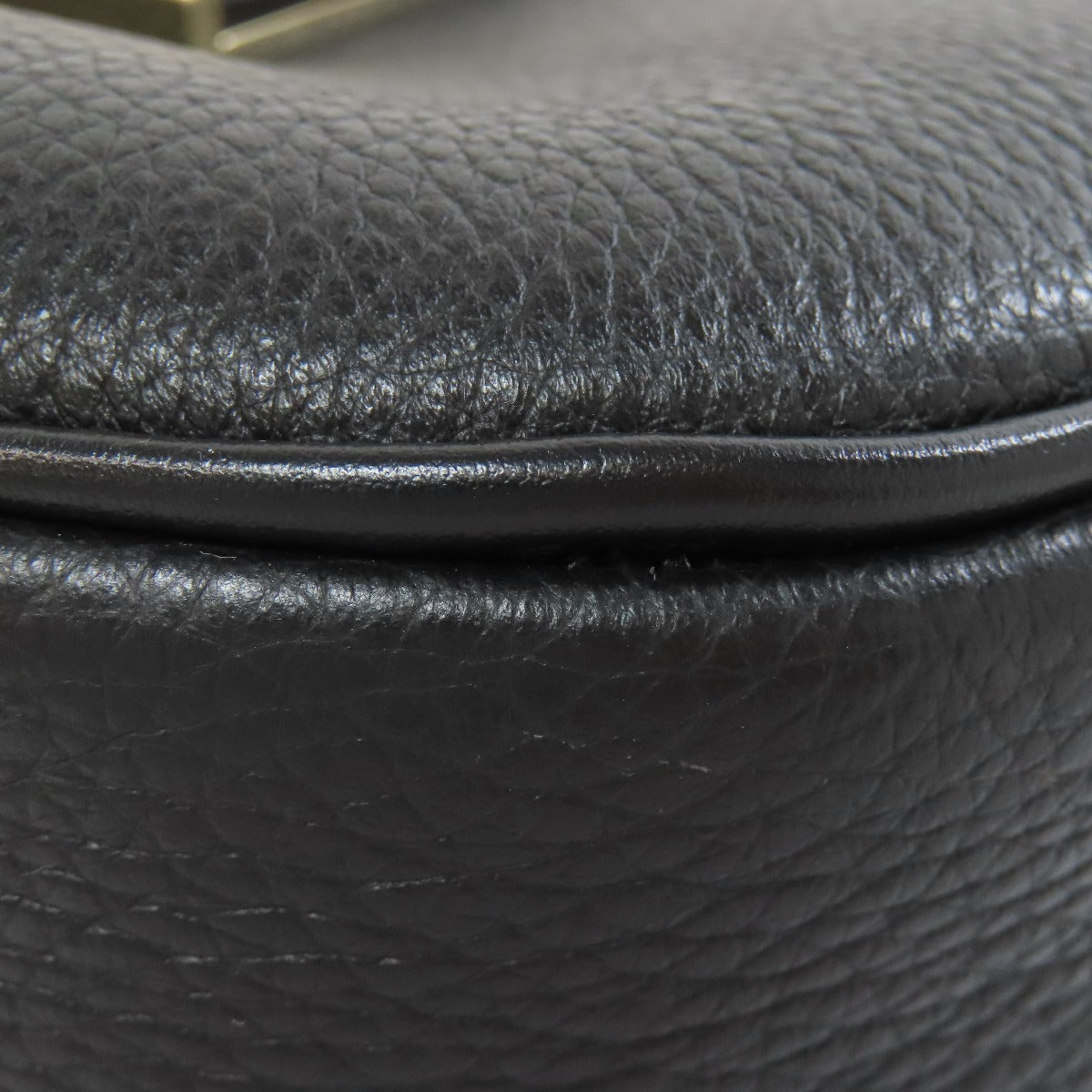 Christian Louboutin Handbag leather black Studs one belt