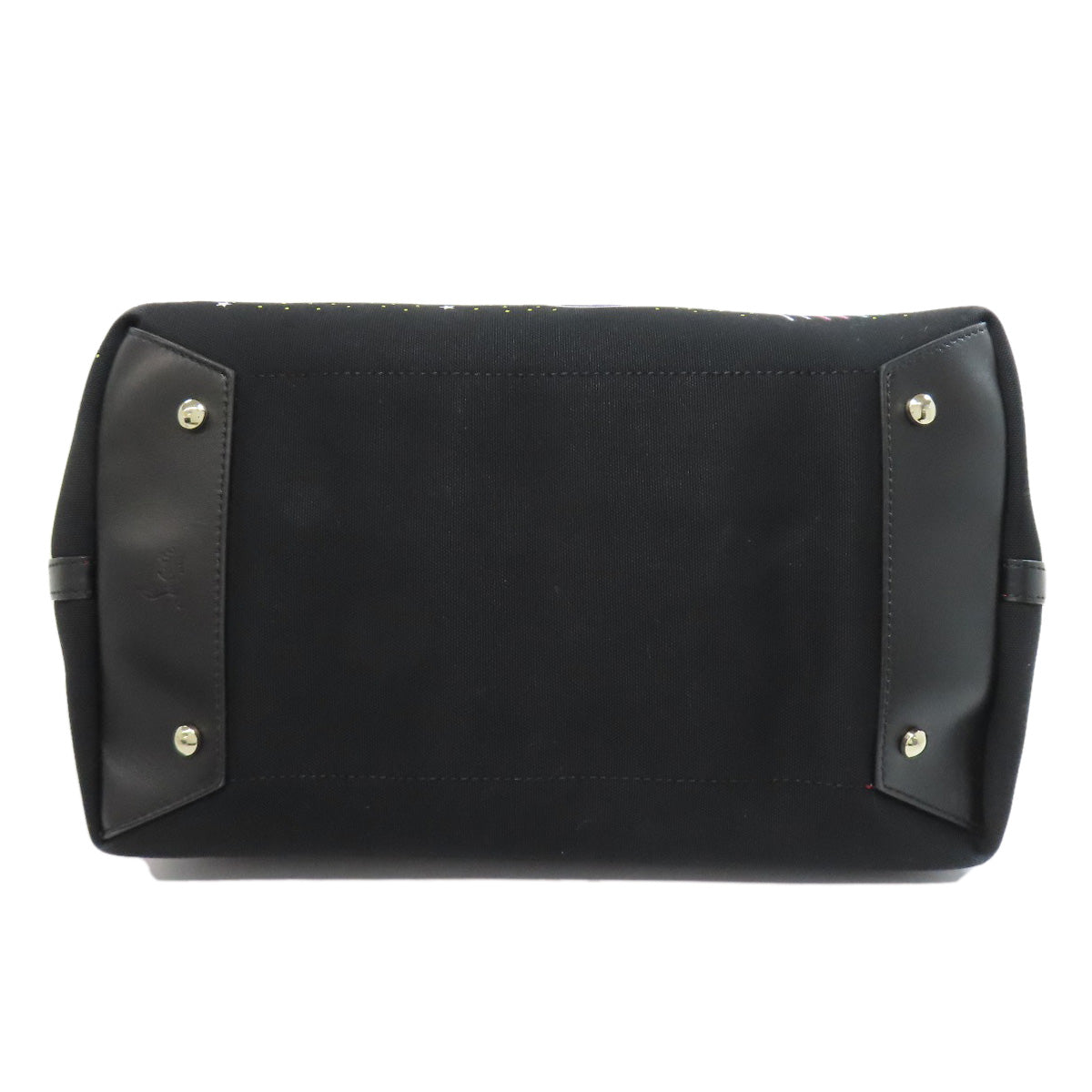 Christian Louboutin Tote Bag canvas black Starlight Collection