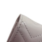 GUCCI Bifold Wallet 466492 leather gray GG Marmont Women Used Authentic