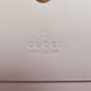 GUCCI Bifold Wallet 466492 leather gray GG Marmont Women Used Authentic