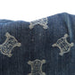 CELINE Handbag denim blue Triomphe 2WAY