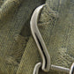 CELINE Handbag denim blue Triomphe 2WAY