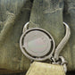 CELINE Handbag denim blue Triomphe 2WAY