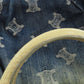 CELINE Handbag denim blue Triomphe 2WAY