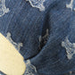 CELINE Handbag denim blue Triomphe 2WAY