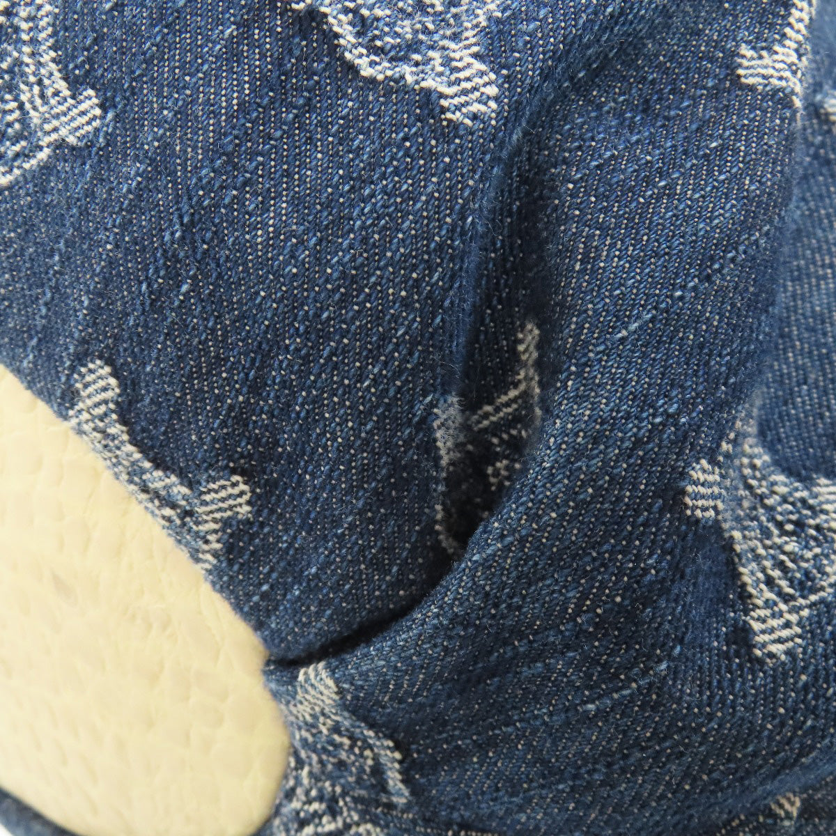 CELINE Handbag denim blue Triomphe 2WAY