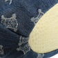 CELINE Handbag denim blue Triomphe 2WAY