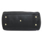 GUCCI Handbag 369176 leather black Soho Interlocking G Women Used Authentic