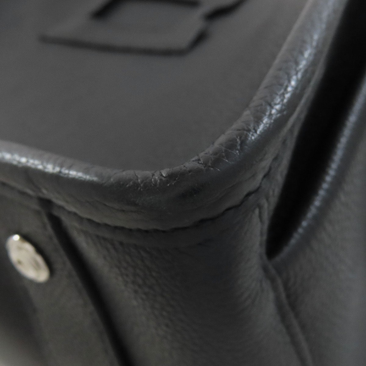 BALENCIAGA Handbag 443600 leather black logo