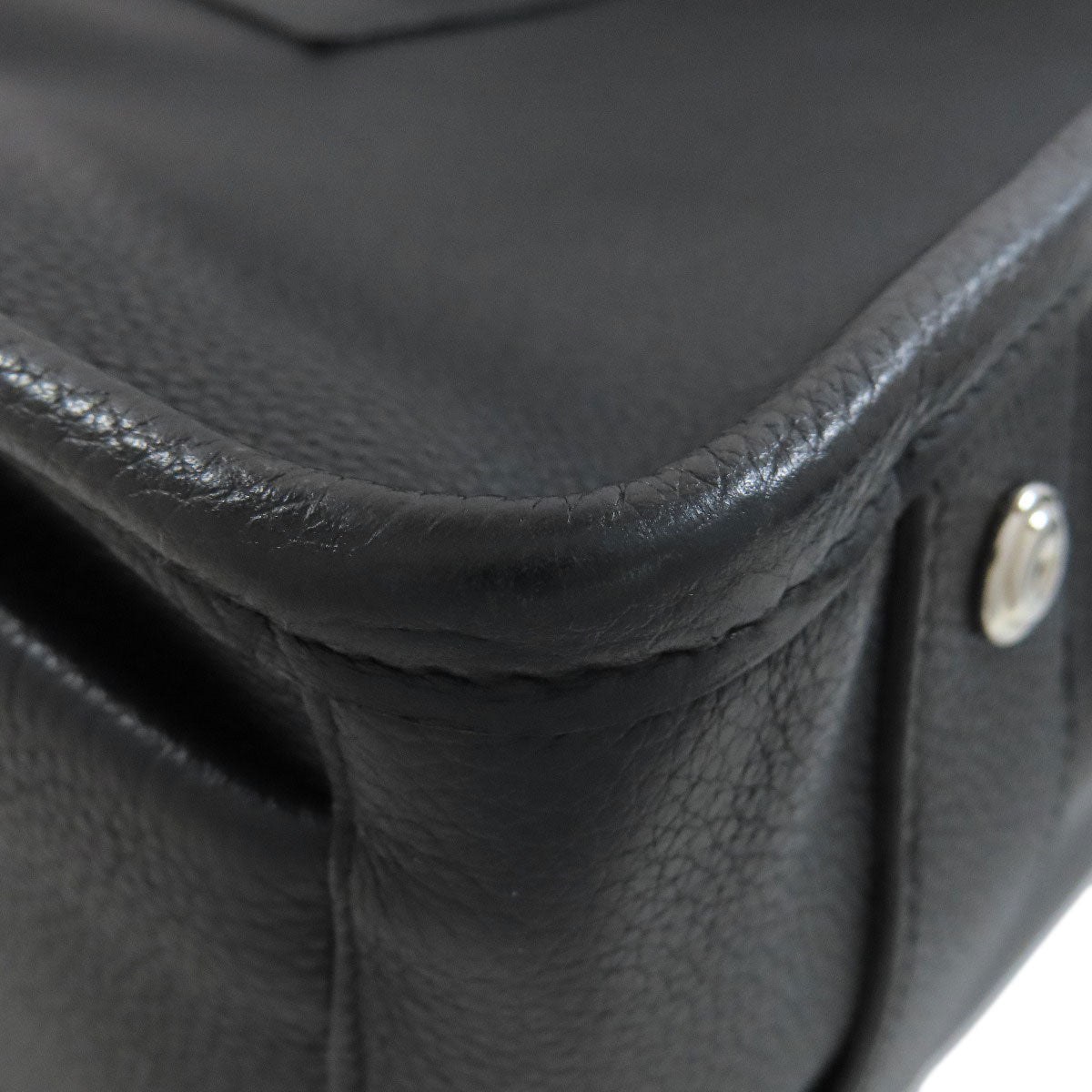 BALENCIAGA Handbag 443600 leather black logo