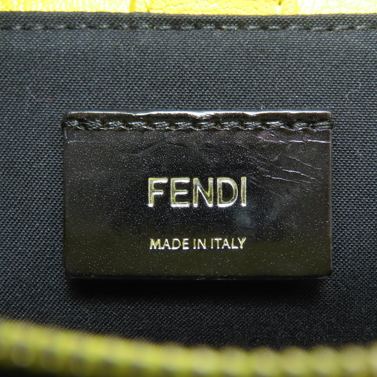 FENDI Handbag denim Navy 2 Joule 2WAY