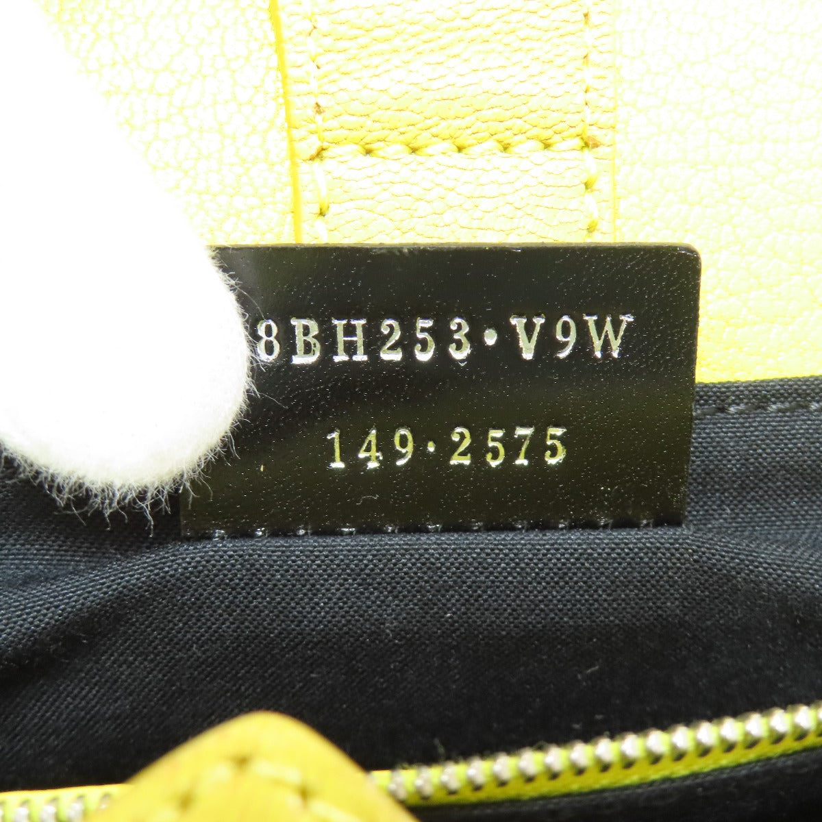 FENDI Handbag denim Navy 2 Joule 2WAY