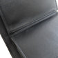 CELINE Bifold Wallet leather black Triomphe Flap Women Used Authentic