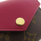 LOUIS VUITTON Bifold Wallet M62932 Monogram canvas Brown Portefeuille Zoe Women Used Authentic