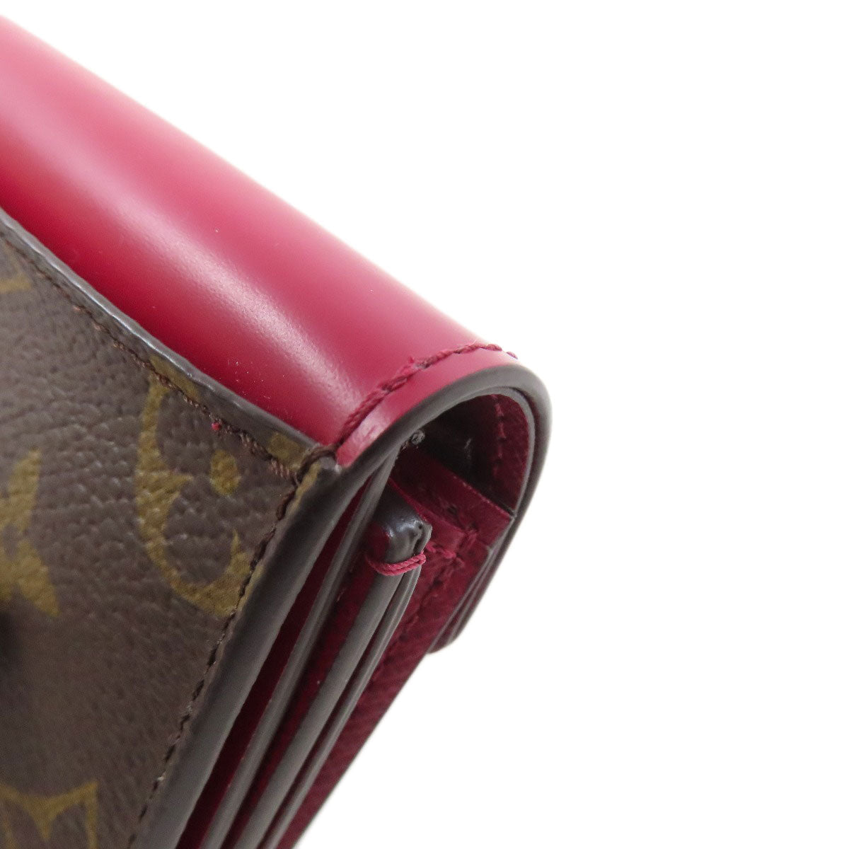 LOUIS VUITTON Bifold Wallet M62932 Monogram canvas Brown Portefeuille Zoe Women Used Authentic