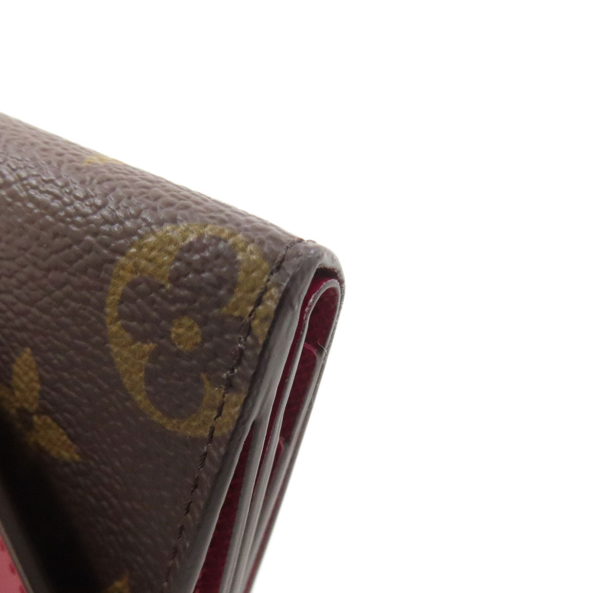 LOUIS VUITTON Bifold Wallet M62932 Monogram canvas Brown Portefeuille Zoe Women Used Authentic