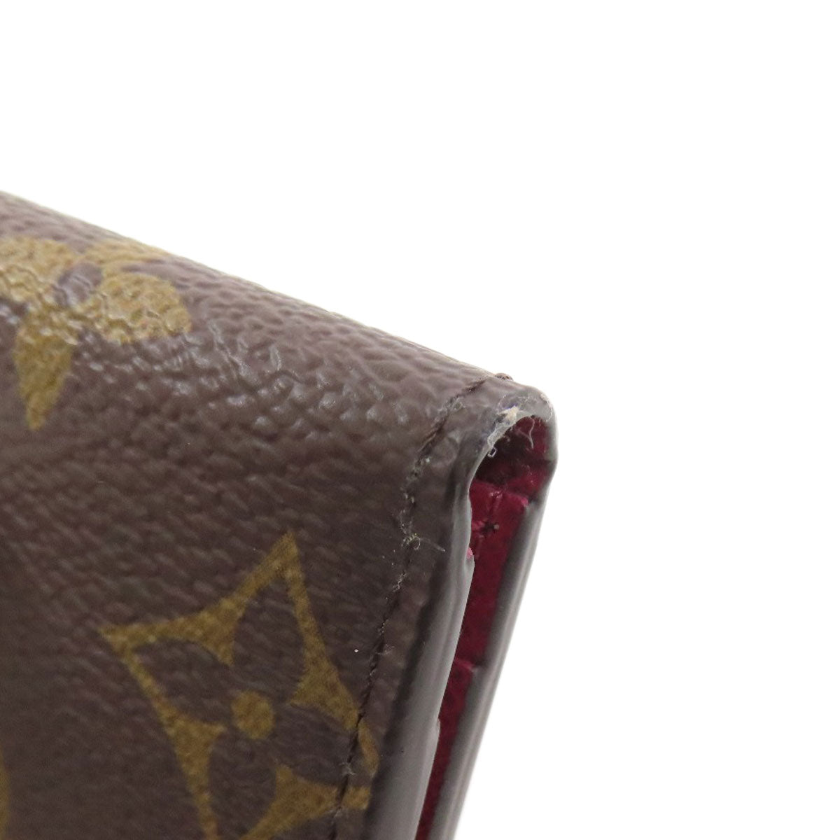 LOUIS VUITTON Bifold Wallet M62932 Monogram canvas Brown Portefeuille Zoe Women Used Authentic
