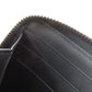 GUCCI Long Wallet Purse 408831 PVC black GG Supreme Shelly Line mens Used Authentic