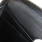 GUCCI Long Wallet Purse 408831 PVC black GG Supreme Shelly Line mens Used Authentic