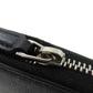 GUCCI Long Wallet Purse 408831 PVC black GG Supreme Shelly Line mens Used Authentic