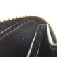 CELINE Coin case leather black Triomphe