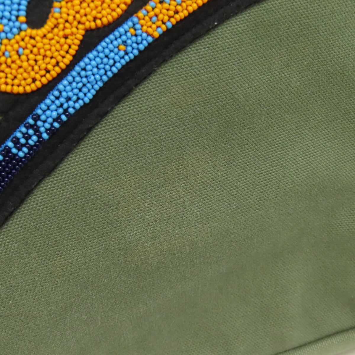 LOEWE Tote Bag canvas green Paula's Ibiza