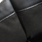 FENDI Tote Bag leather black logo Women Used Authentic