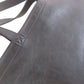 FENDI Tote Bag leather black logo Women Used Authentic