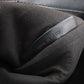 FENDI Tote Bag leather black logo Women Used Authentic