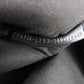 FENDI Tote Bag leather black logo Women Used Authentic
