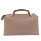 FENDI Handbag Calfskin Brown By the way 2WAY Women Used Authentic