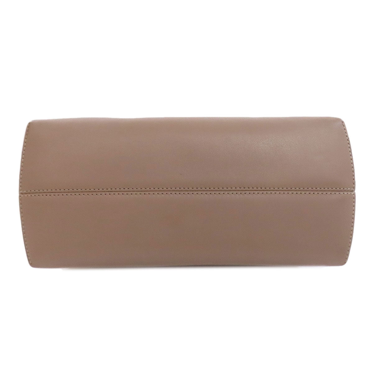 FENDI Handbag Calfskin Brown By the way 2WAY Women Used Authentic