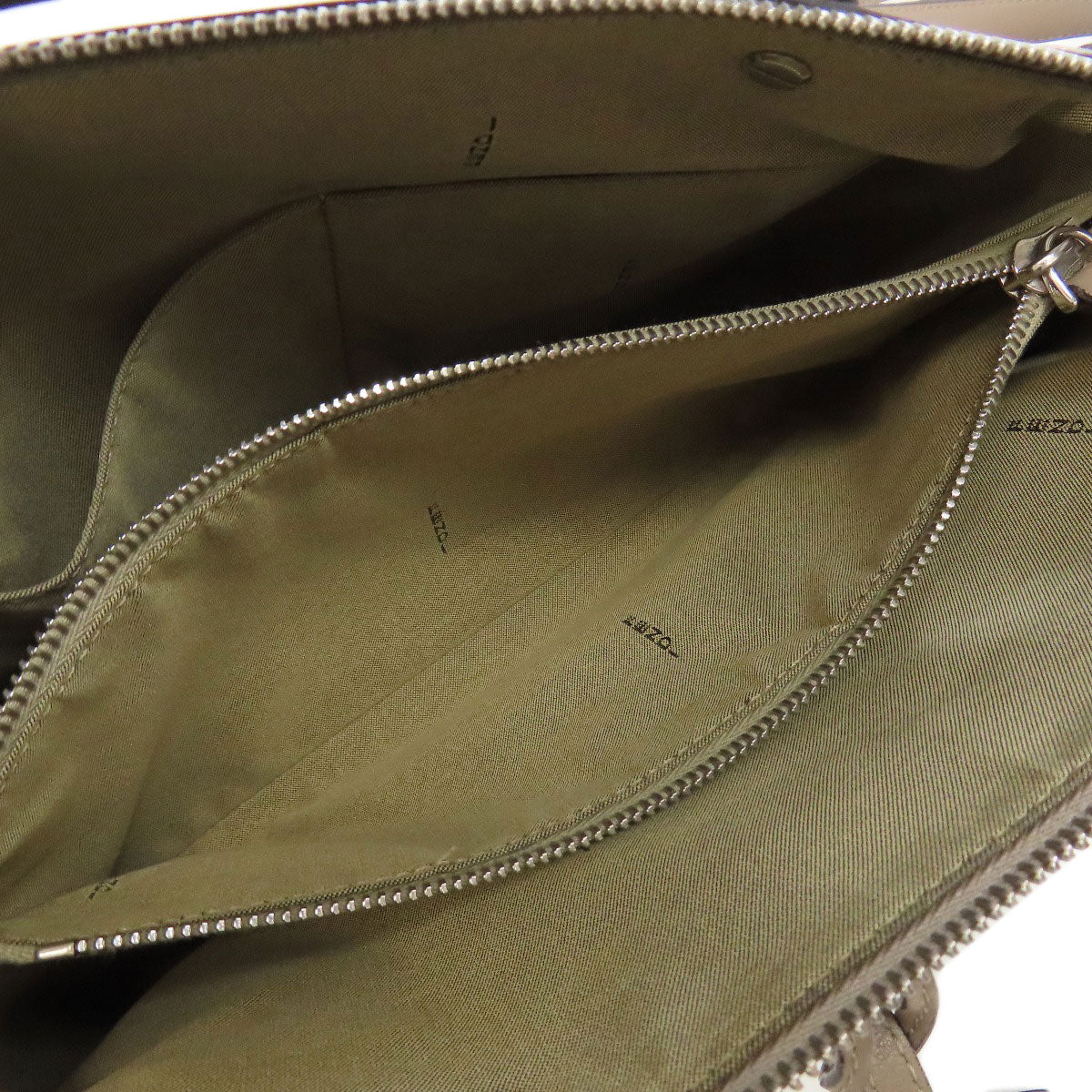FENDI Handbag Calfskin Brown By the way 2WAY Women Used Authentic
