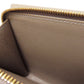 BALENCIAGA Bifold Wallet 753762 leather Brown logo Women Used Authentic