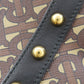 BURBERRY Tote Bag PVC Brown TB logo 2WAY