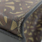 BURBERRY Tote Bag PVC Brown TB logo 2WAY