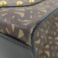 BURBERRY Tote Bag PVC Brown TB logo 2WAY