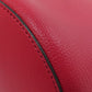 BURBERRY Shoulder Bag leather Red Long shoulder Women Used Authentic