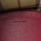 BURBERRY Shoulder Bag leather Red Long shoulder Women Used Authentic