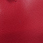 BURBERRY Shoulder Bag leather Red Long shoulder Women Used Authentic