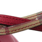 BURBERRY Shoulder Bag leather Red Long shoulder Women Used Authentic