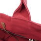 PRADA Tote Bag canvas Red Canapa Bucket 2WAY