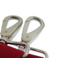 PRADA Tote Bag canvas Red Canapa Bucket 2WAY